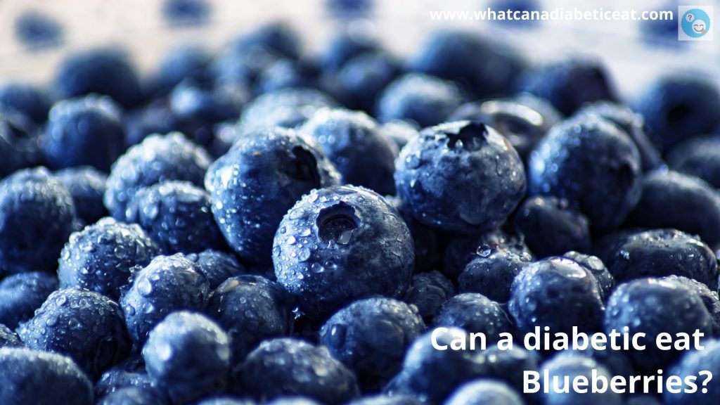 Can a diabetic eat blueberries? Do blueberries have sugar?